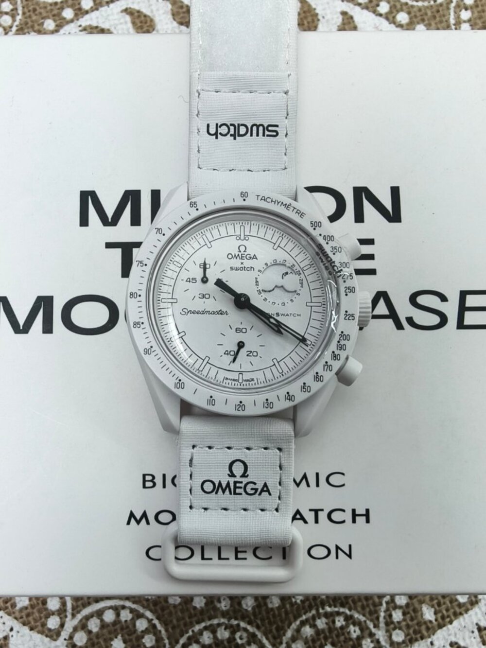 Swatch X Omega Mission To The Moonphase - Full Moon Watch